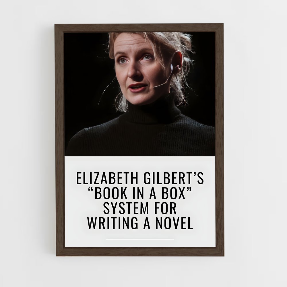 ap-elizabeth gilbert-1 cadre Bois foncé