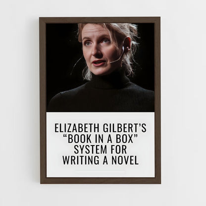 ap-elizabeth gilbert-1 cadre Bois foncé