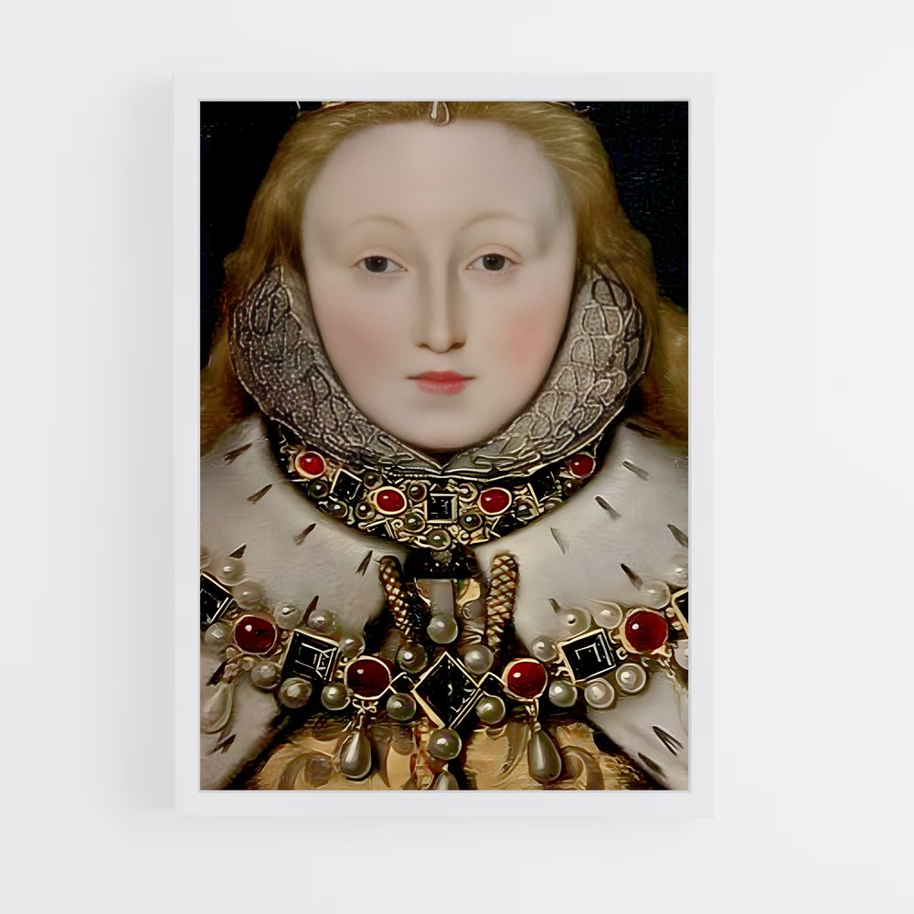 ap-elizabeth i-9 cadre Blanc