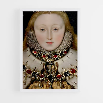 ap-elizabeth i-9 cadre Blanc