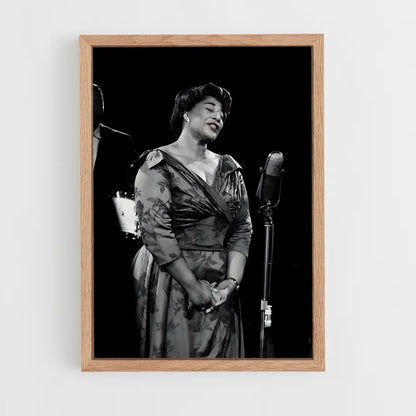 ap-ella fitzgerald-1 cadre Bois clair