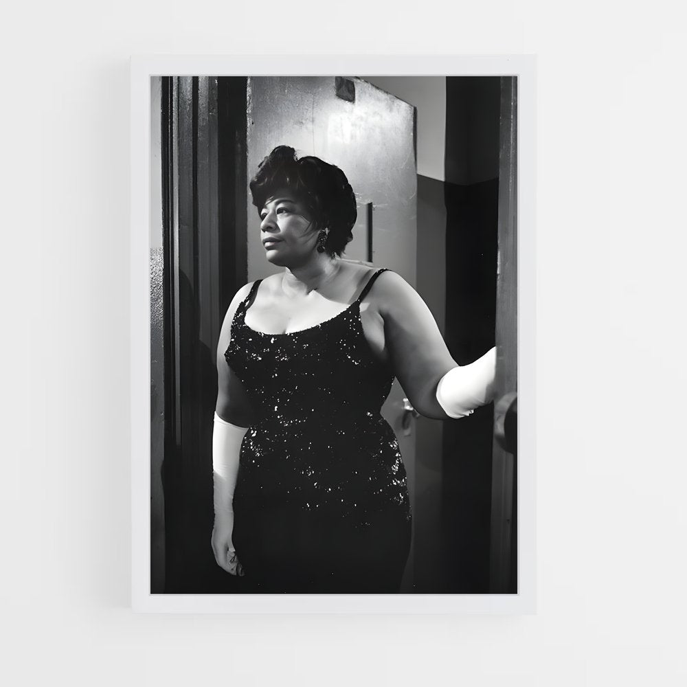 ap-ella fitzgerald-3 cadre Blanc