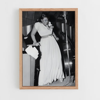 ap-ella fitzgerald-4 cadre Bois clair