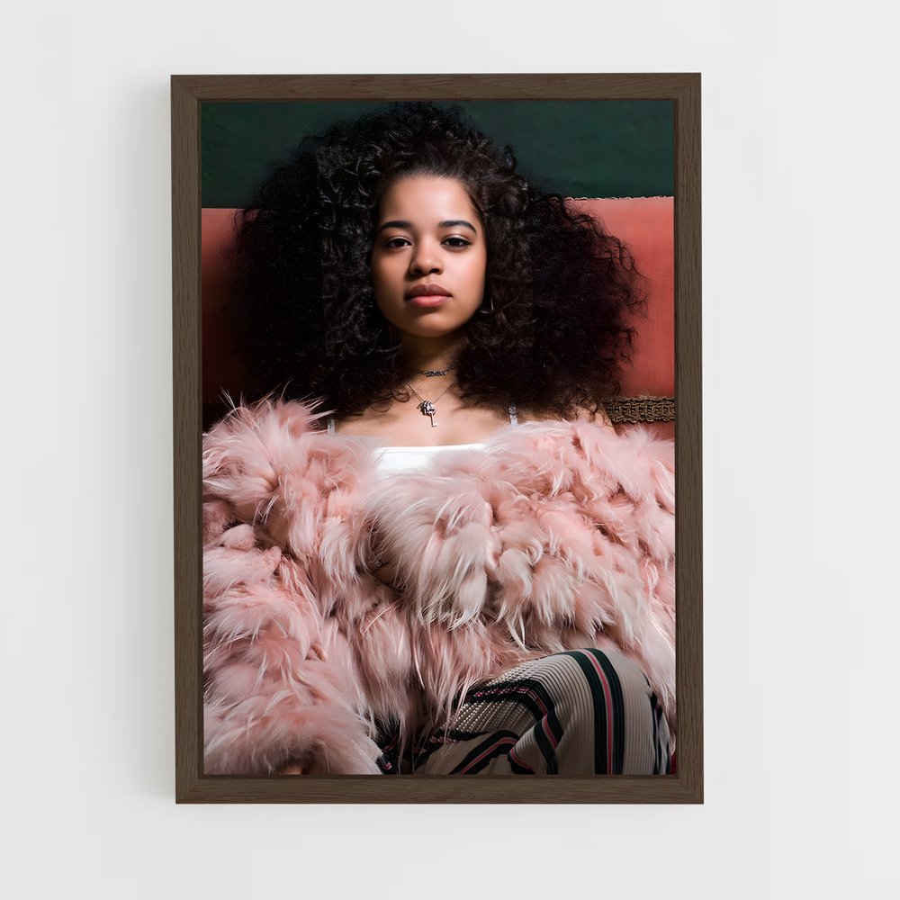 ap-ella mai-4 cadre Bois foncé