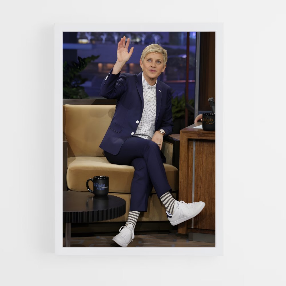 ap-ellen degeneres-2 cadre Blanc