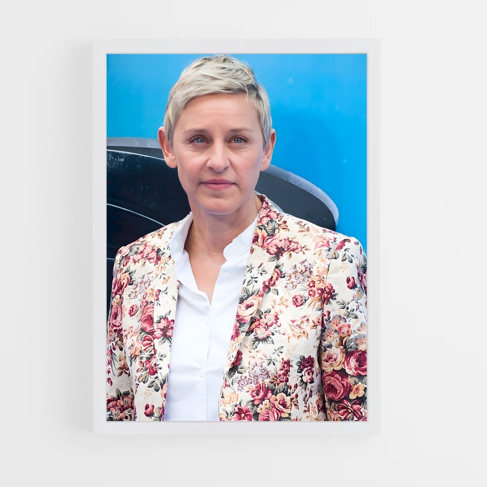 ap-ellen degeneres-6 cadre Blanc