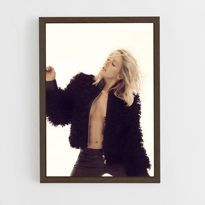 ap-ellie goulding-5 cadre Bois foncé