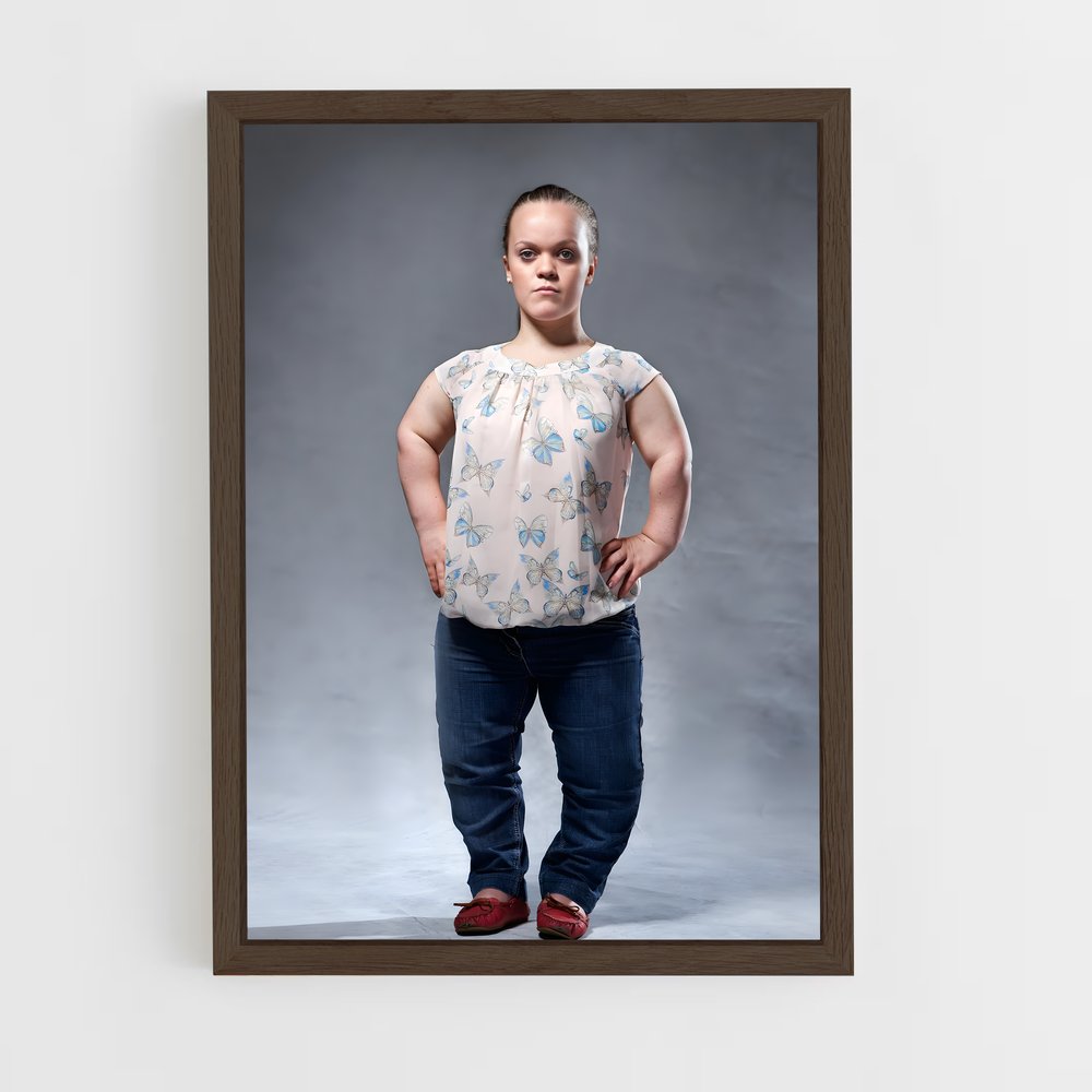 ap-ellie simmonds-3 cadre Bois foncé