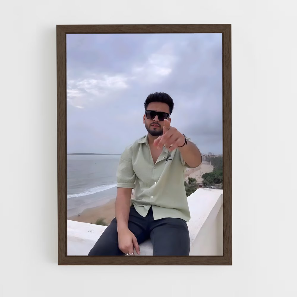 ap-elveish yadav-11 cadre Bois foncé