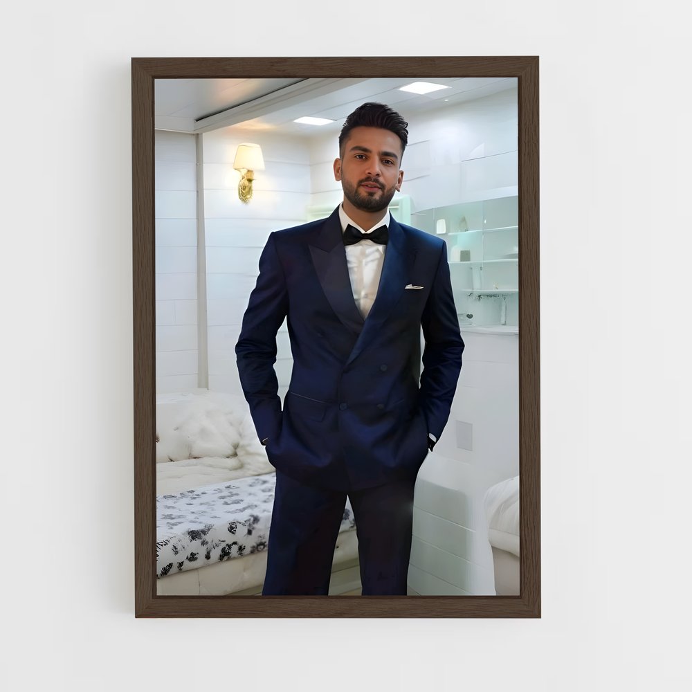 ap-elveish yadav-5 cadre Bois foncé