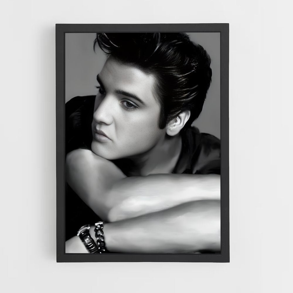 ap-elvis presley-1 cadre Noir