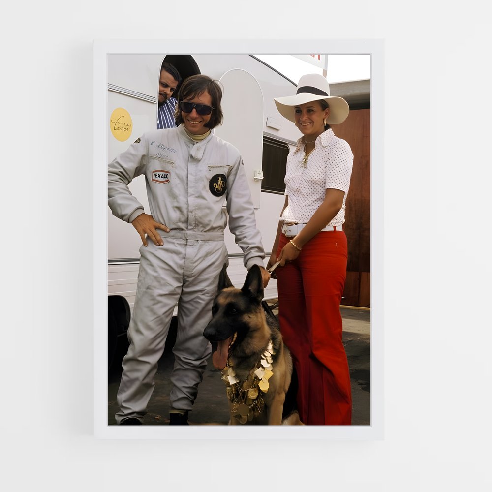ap-emerson fittipaldi-9 cadre Blanc