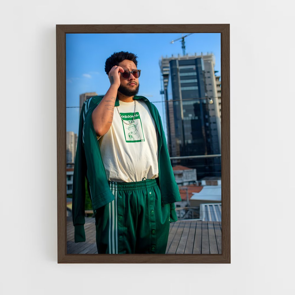 ap-emicida-10 cadre Bois foncé