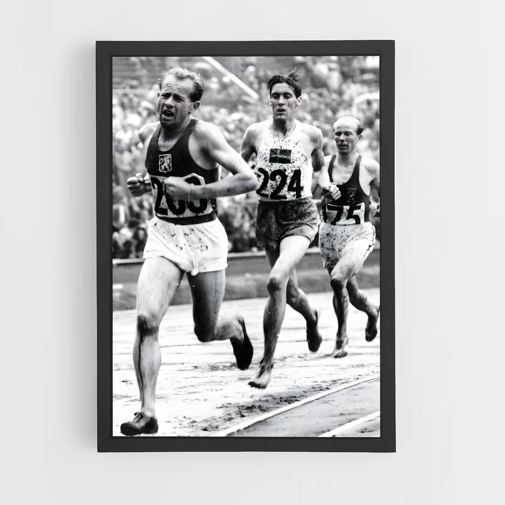 ap-emil zatopek-4 cadre Noir