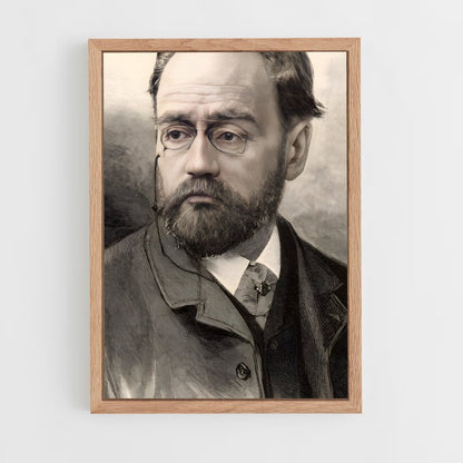 ap-emile zola-1 cadre Bois clair