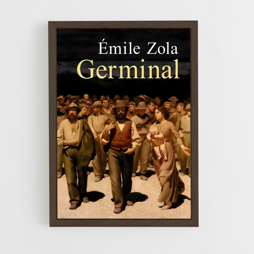 ap-emile zola-2 cadre Bois foncé