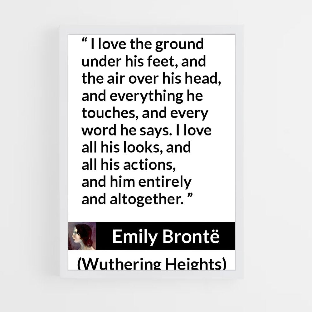 ap-emily bronte-6 cadre Blanc