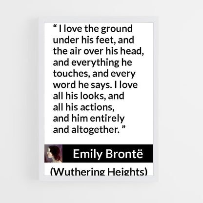 ap-emily bronte-6 cadre Blanc