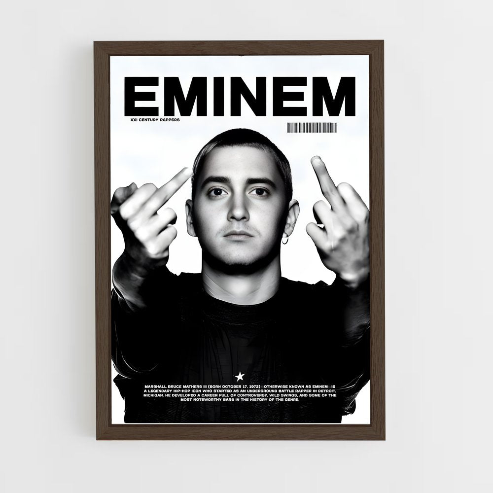 ap-eminem-5 cadre Bois foncé