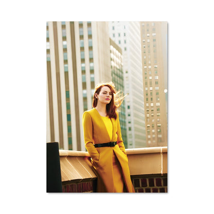 Poster La Muse en Jaune