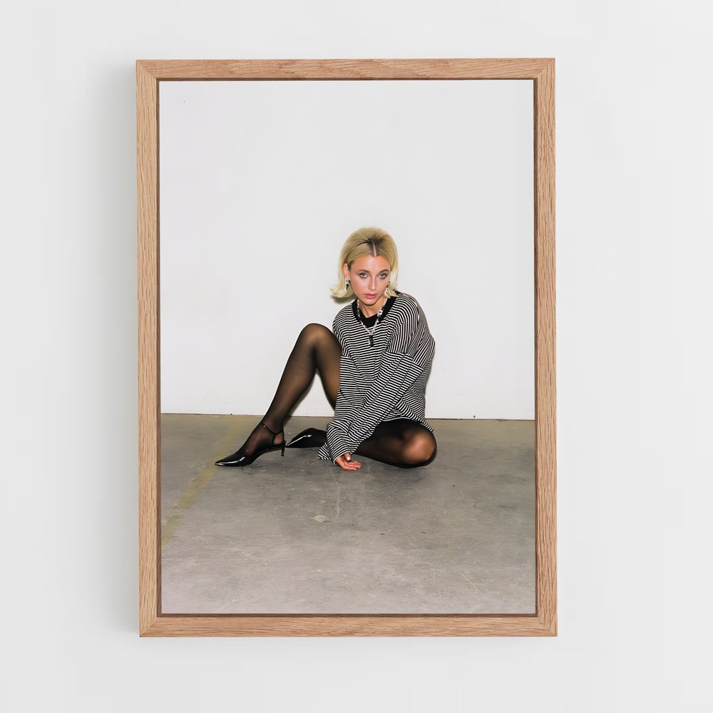 ap-emma chamberlain-6 cadre Bois clair