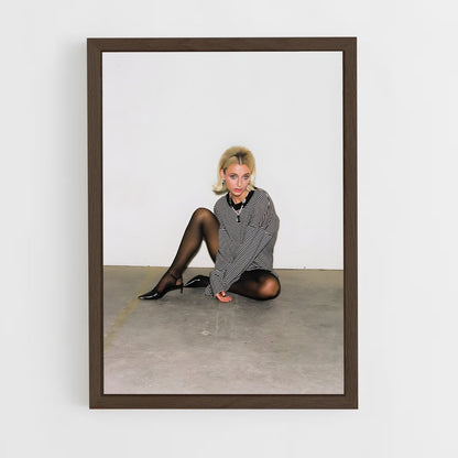 ap-emma chamberlain-6 cadre Bois foncé