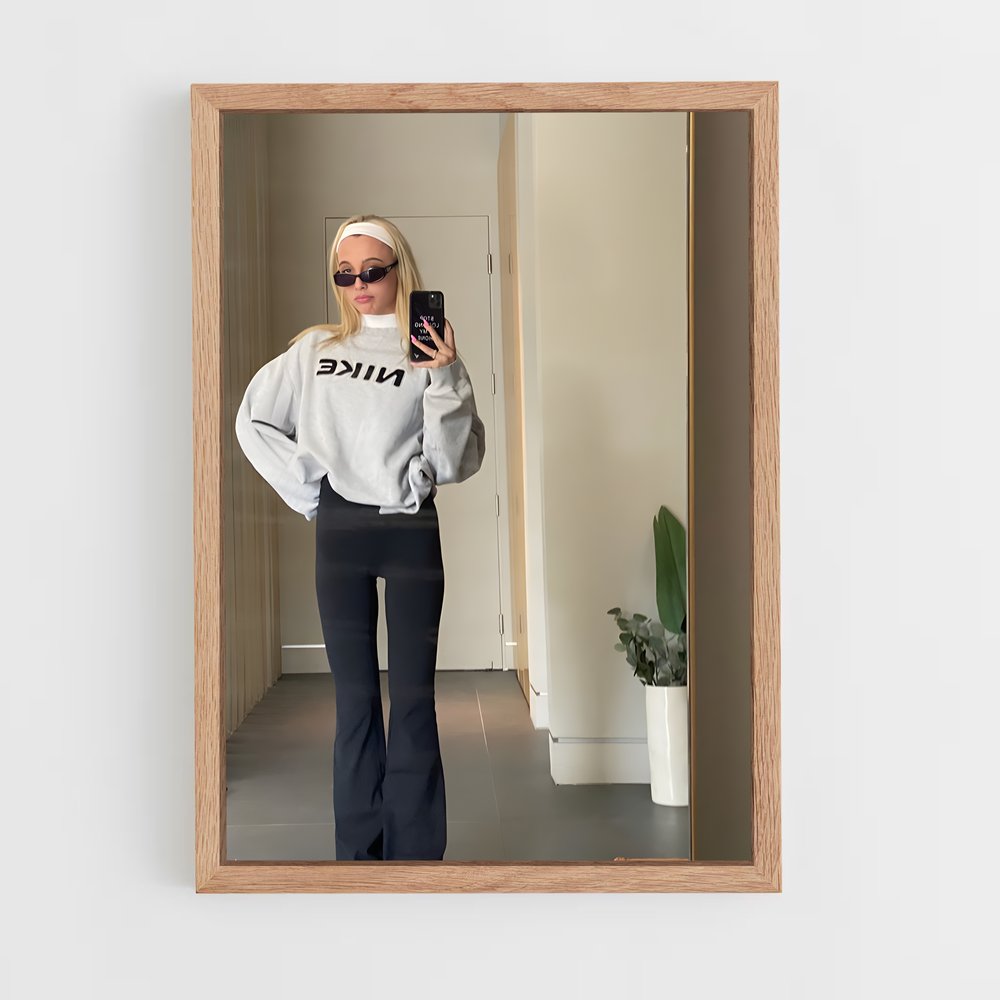 ap-emma chamberlain-7 cadre Bois clair