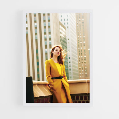 ap-emma stone-4 cadre Blanc
