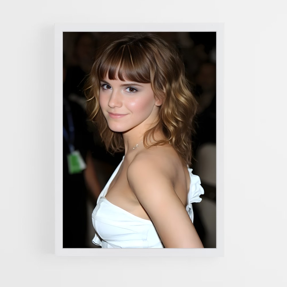 ap-emma watson-8 cadre Blanc