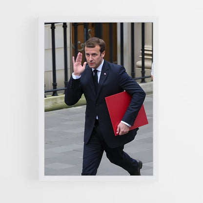 ap-emmanuel macron-8 cadre Blanc