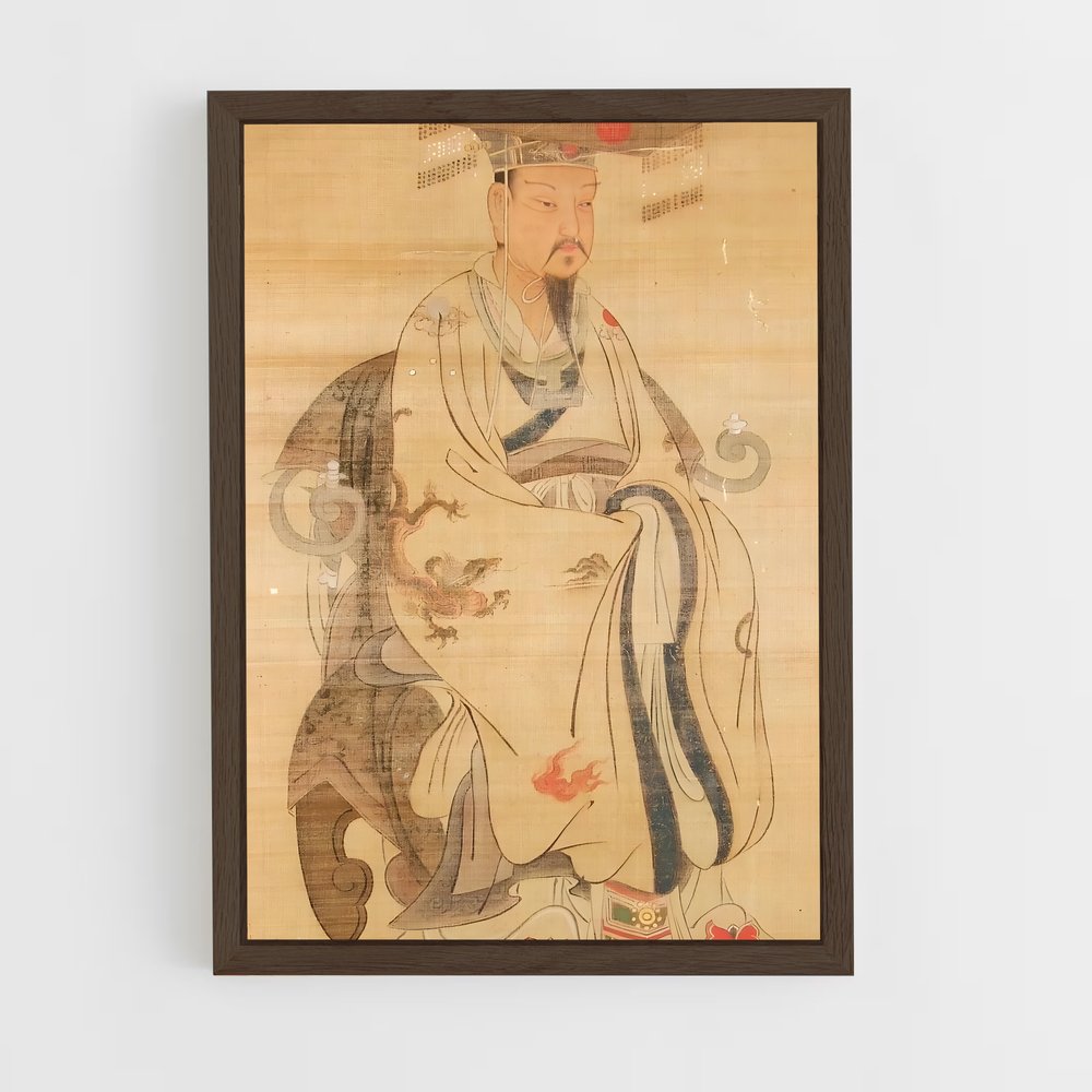 ap-emperor qin-3 cadre Bois foncé