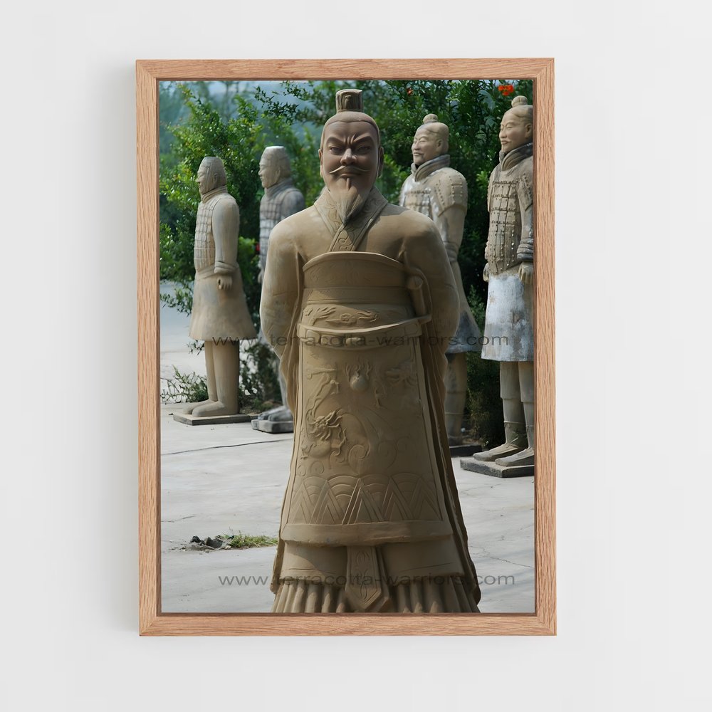 ap-emperor qin-4 cadre Bois clair