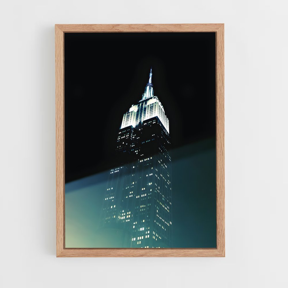 ap-empire state building-13 cadre Bois clair