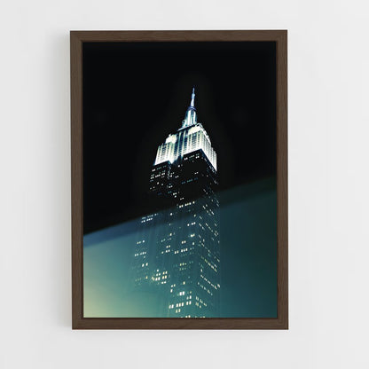 ap-empire state building-13 cadre Bois foncé