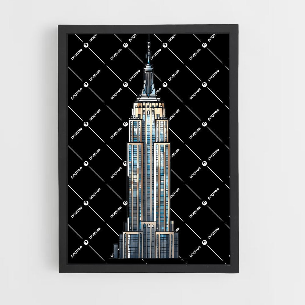 ap-empire state building-15 cadre Noir