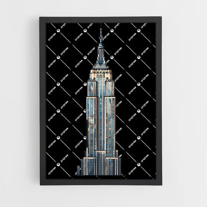 ap-empire state building-15 cadre Noir