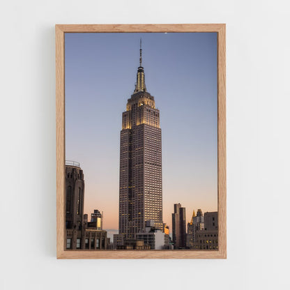 ap-empire state building-2 cadre Bois clair