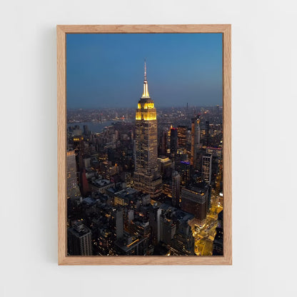 ap-empire state building-3 cadre Bois clair