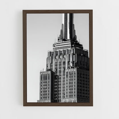 ap-empire state building-5 cadre Bois foncé