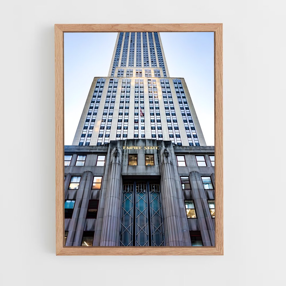 ap-empire state building-8 cadre Bois clair