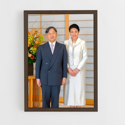 ap-empress masako-1 cadre Bois foncé