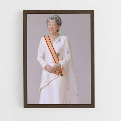 ap-empress masako-2 cadre Bois foncé