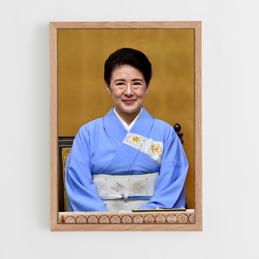 ap-empress masako-3 cadre Bois clair