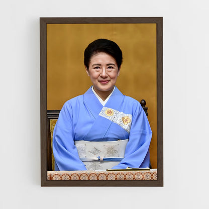 ap-empress masako-3 cadre Bois foncé