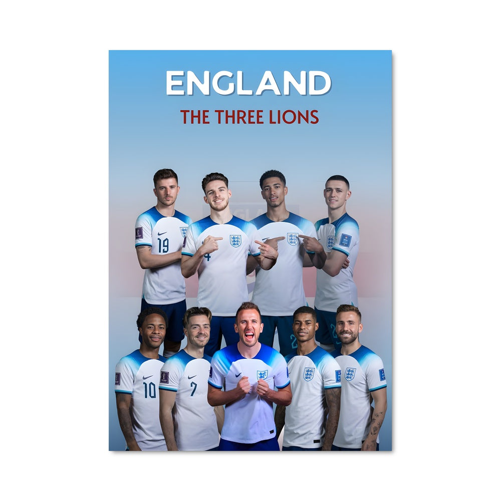 Poster England national football team 70580
