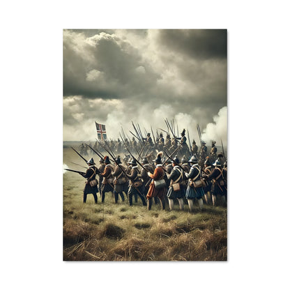 Poster Charge des Braves