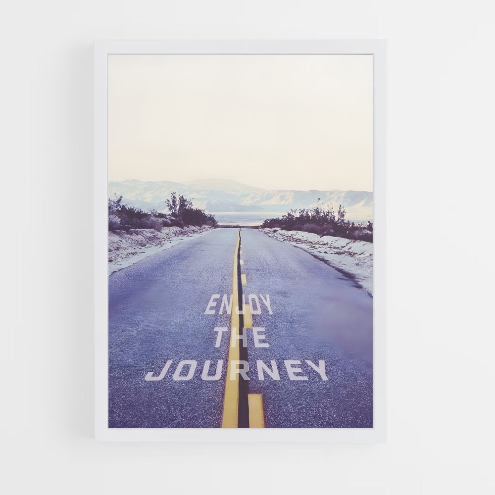 ap-enjoy the journey-2 cadre Blanc