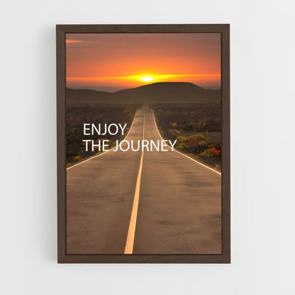 ap-enjoy the journey-3 cadre Bois foncé