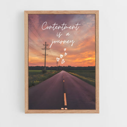 ap-enjoy the journey-4 cadre Bois clair