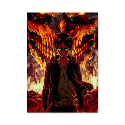 Poster Eren vs. Titan
